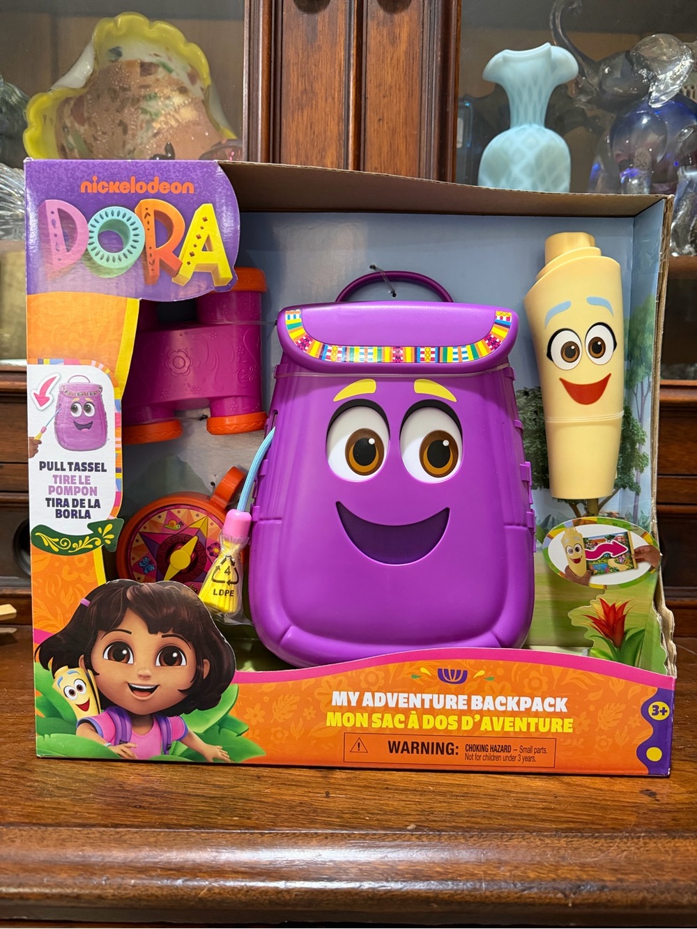 Nickelodeon Dora Purple My Adventure Backpack Toy